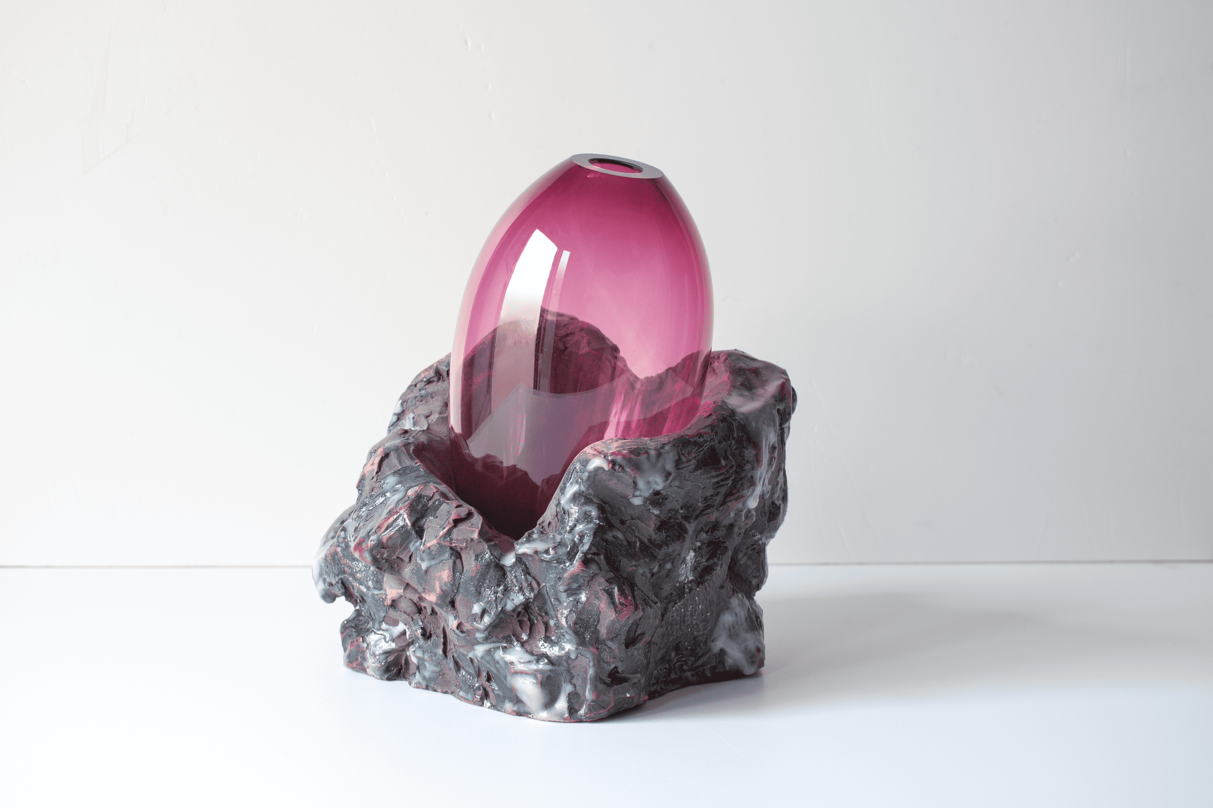 SIO Murano Vase - Ametista