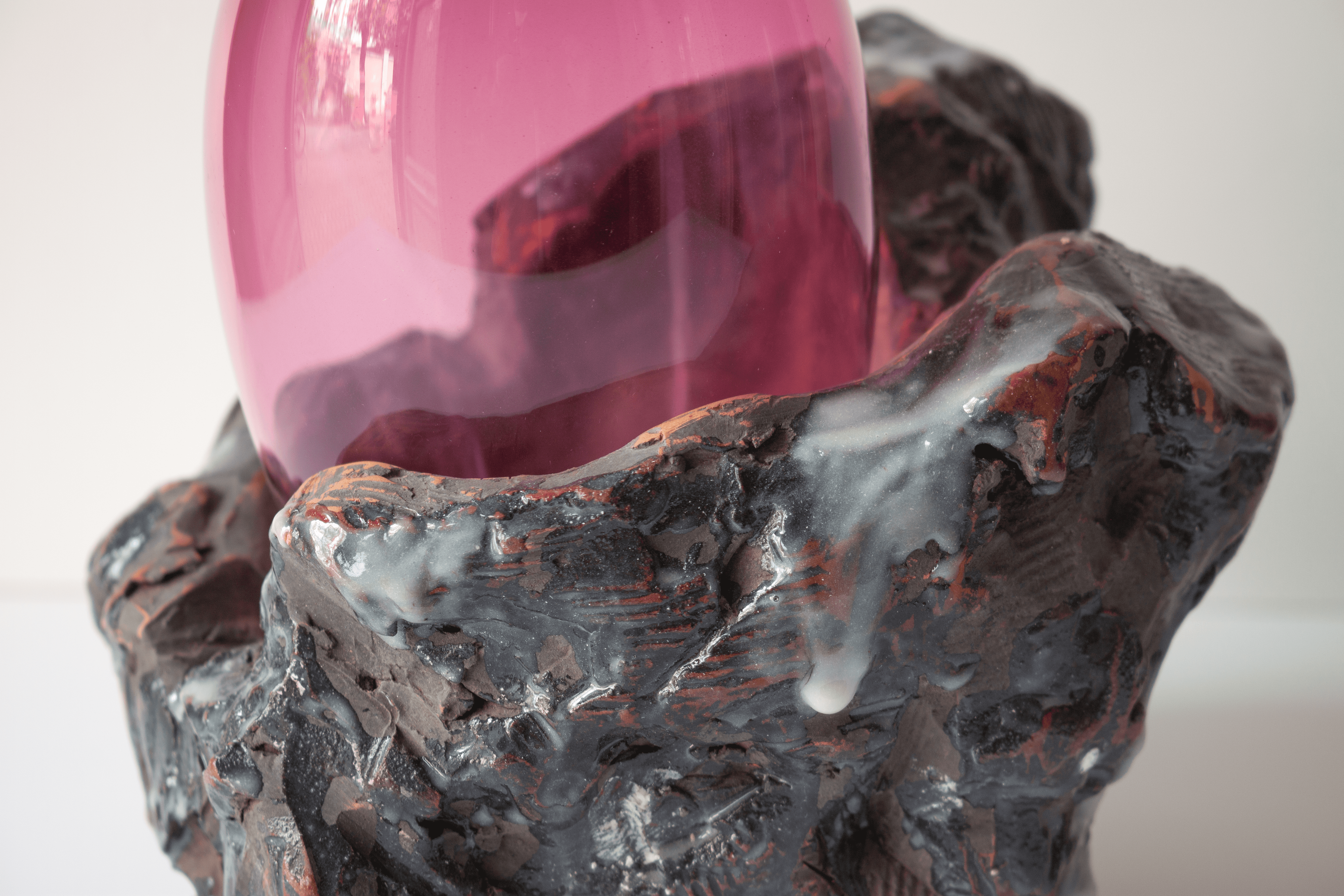 SIO Murano Vase - Ametista